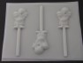 1406 Football Player Chocolate or Hard Candy Lollipop Mold